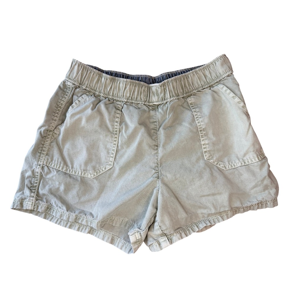 Vineyard Vines‎ Girls Sage Green Pull On Elastic Waist Shorts Kids Medium 10